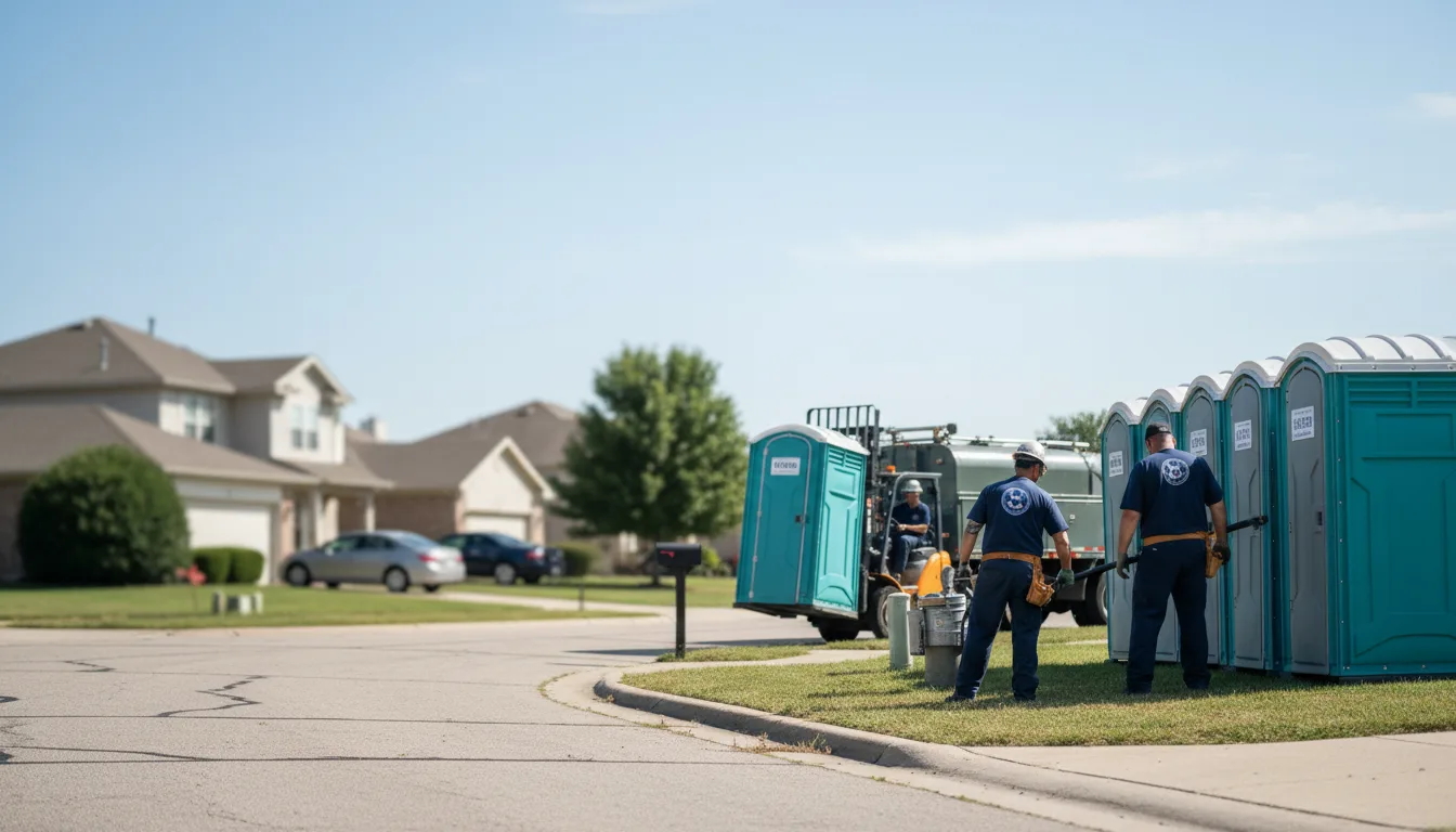 Porta Potty Rental in Ina, IL near me